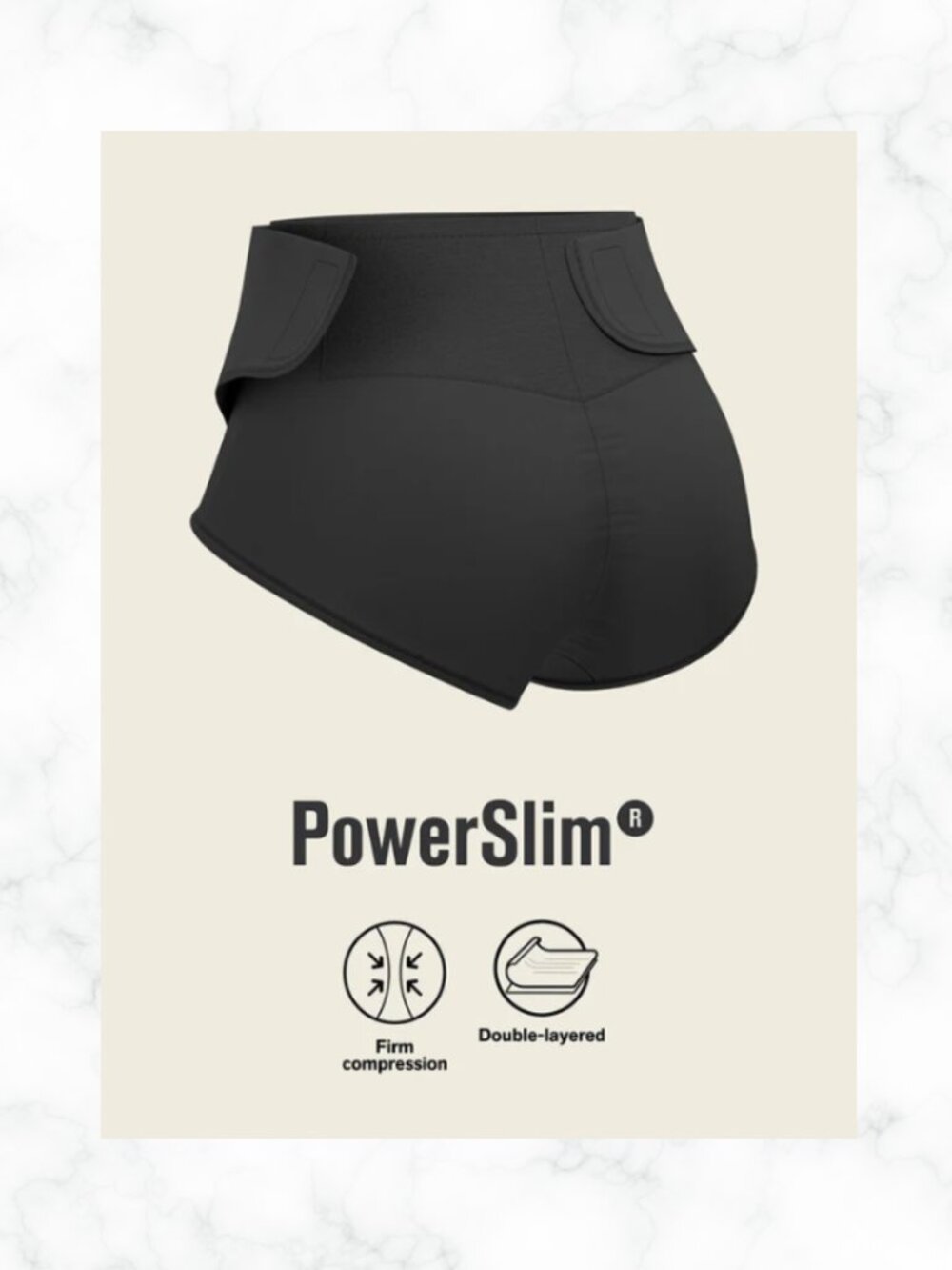 NWOT | LEONISA Firm Compression Postpartum Panty Belly Wrap Black XL